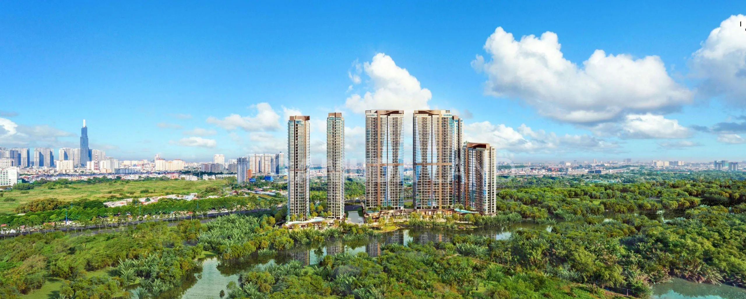 Phối cảnh tổng quan dự án Eaton Park